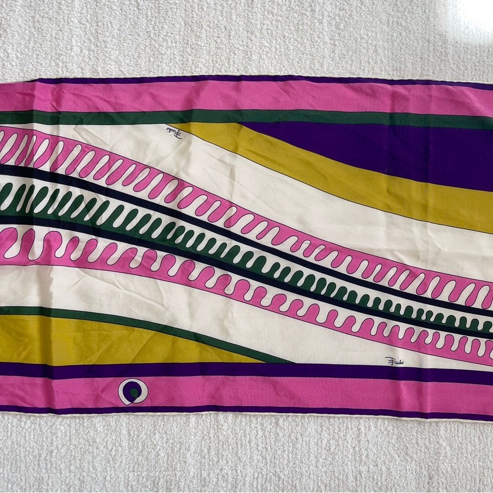 Emilio Pucci Long Scarf - Picture 5 of 6